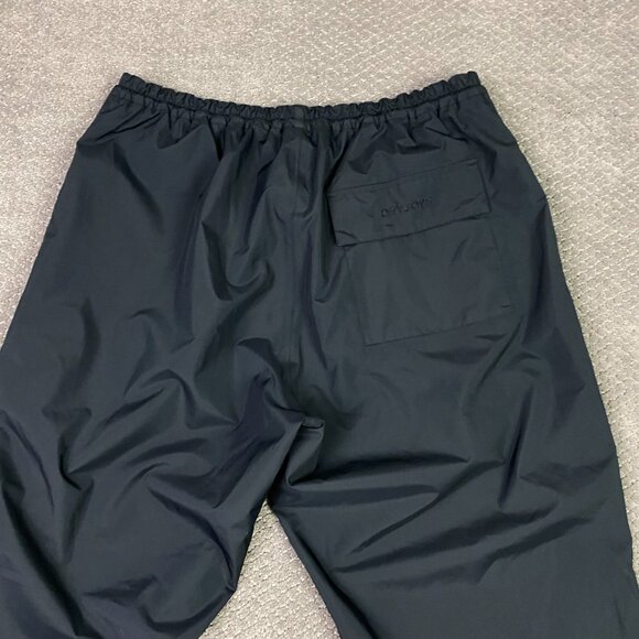 FootJoy DryJoys Rain Pants Men's XL Black Golf Ankle Zip Zipper Waterproof - Picture 7 of 16